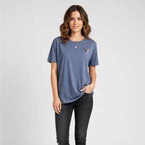 NWT NFL Houston Texans Women's T-Shirt Size Large In Heather Grey